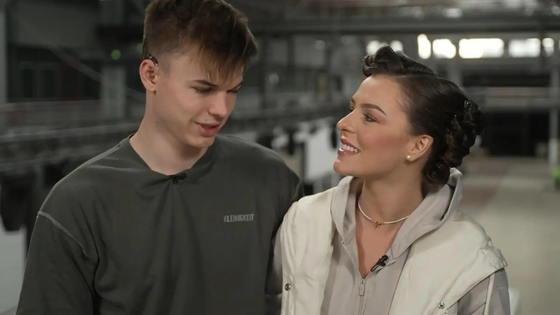 „Let’s Dance”-Kandidat Taliso Engel und seine Profi-Partnerin Patricija Ionel 