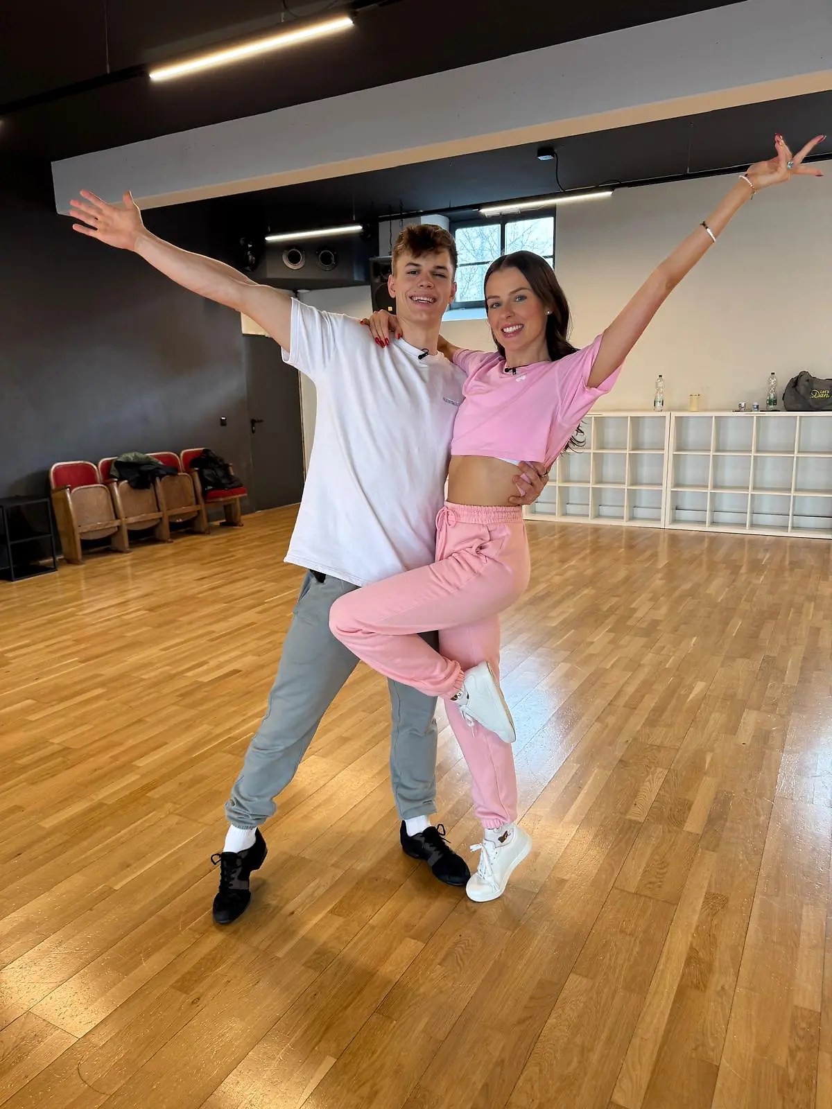 Taliso Engel und „Let’s Dance”-Profitänzerin Patricija Ionel