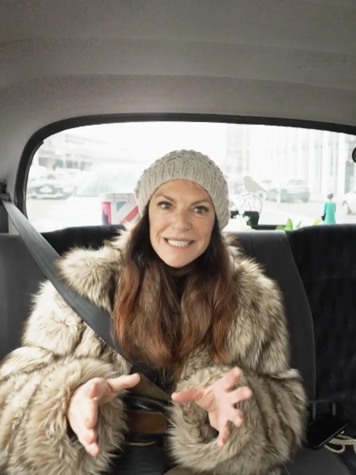 Christine Neubauer im Promi-Taxi