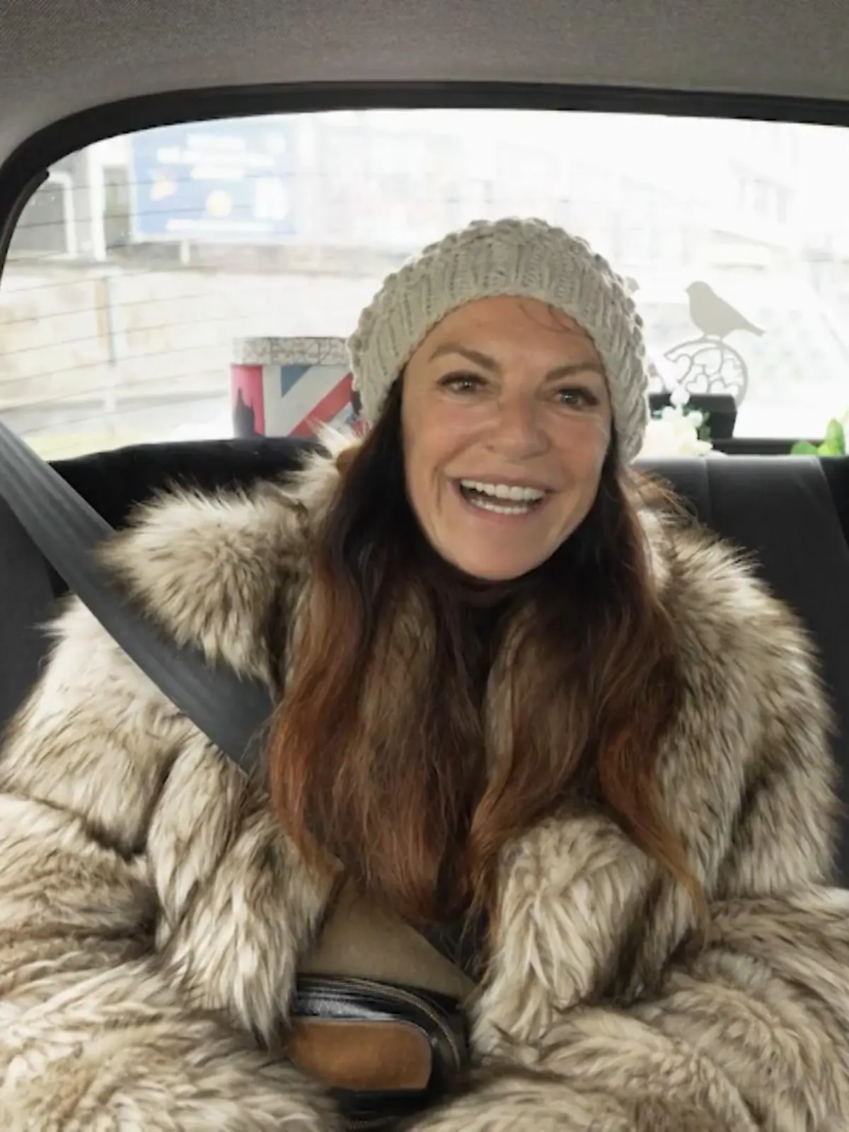 Bild zu: "Christine Neubauer im Promi-Taxi"