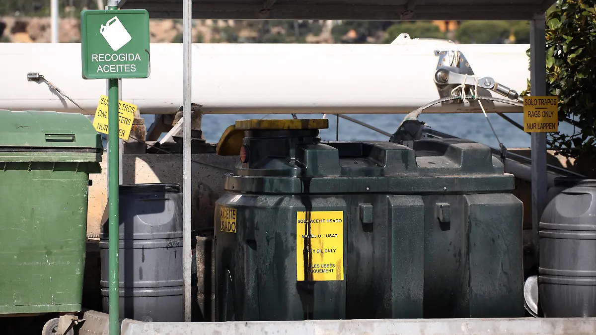 Müllcontainer auf Mallorca