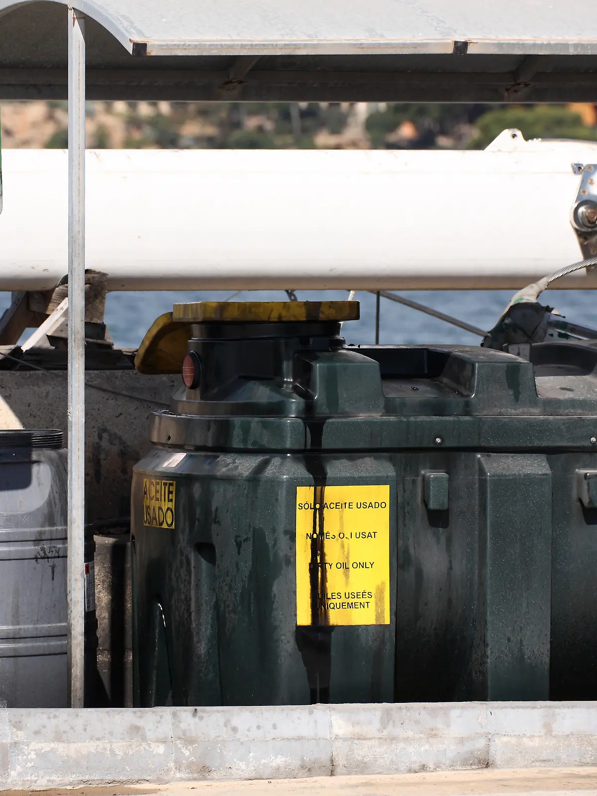 Müllcontainer auf Mallorca 