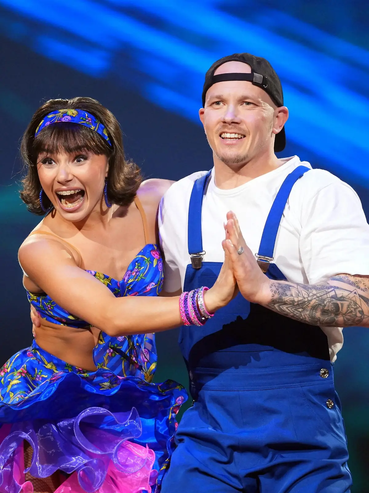 Fabian Hambüchen und Anastasia Maruster tanzen Jive