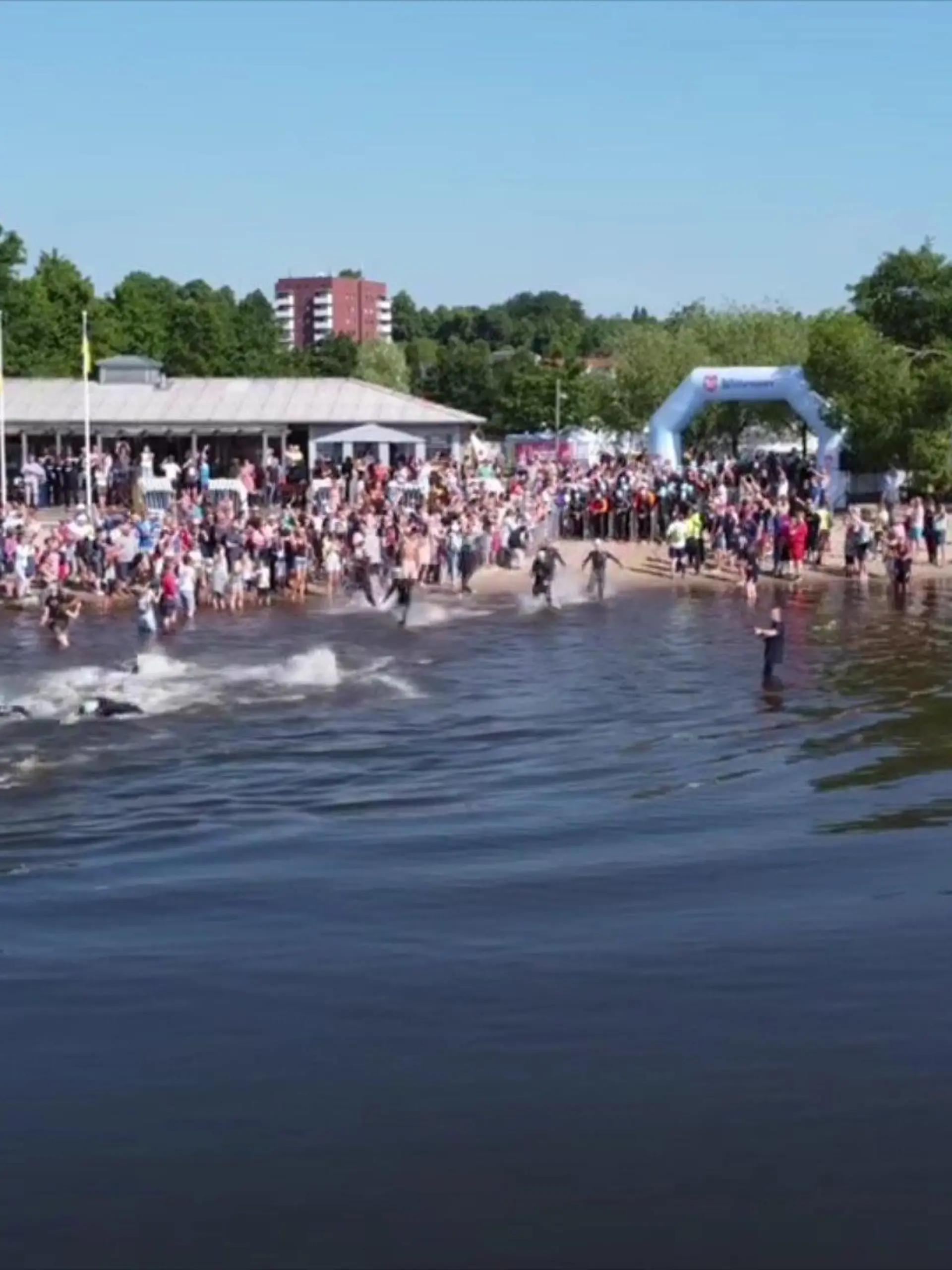 Nur echte Wikinger schaffen es, den Triathlon zu bezwingen.