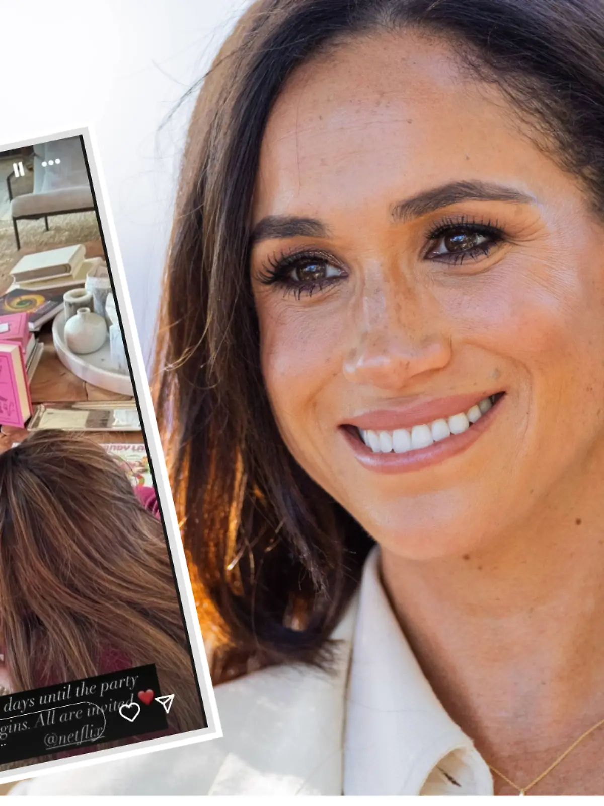 Bild zu: "Meghan teilt privaten Einblick mit Lilibet"
