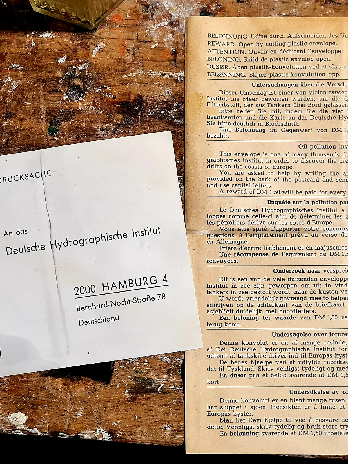 Bild zu: "Spaziergänger findet Brief aus einer anderen Zeit"
