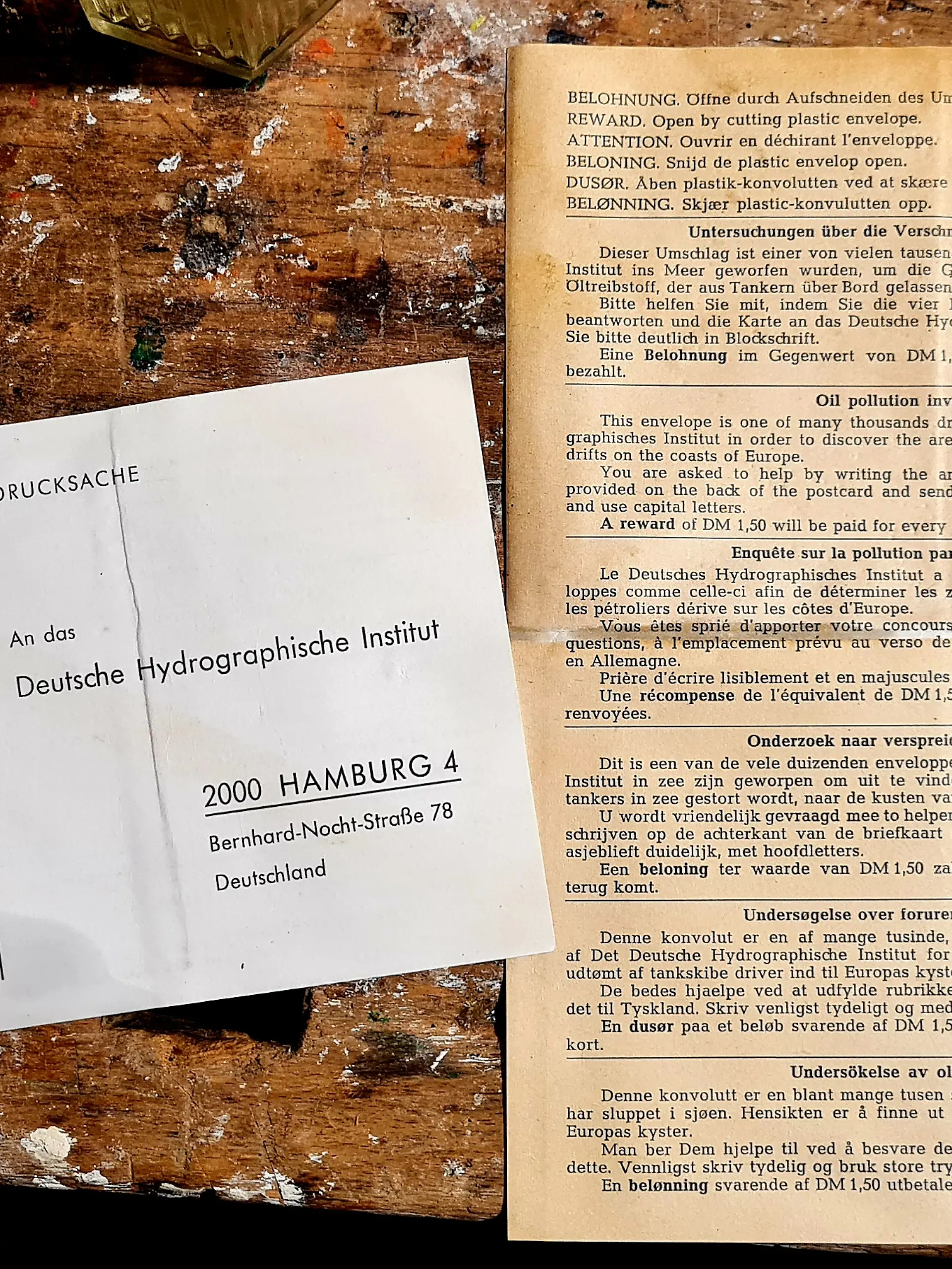 Bild zu: "Spaziergänger findet Brief aus einer anderen Zeit"
