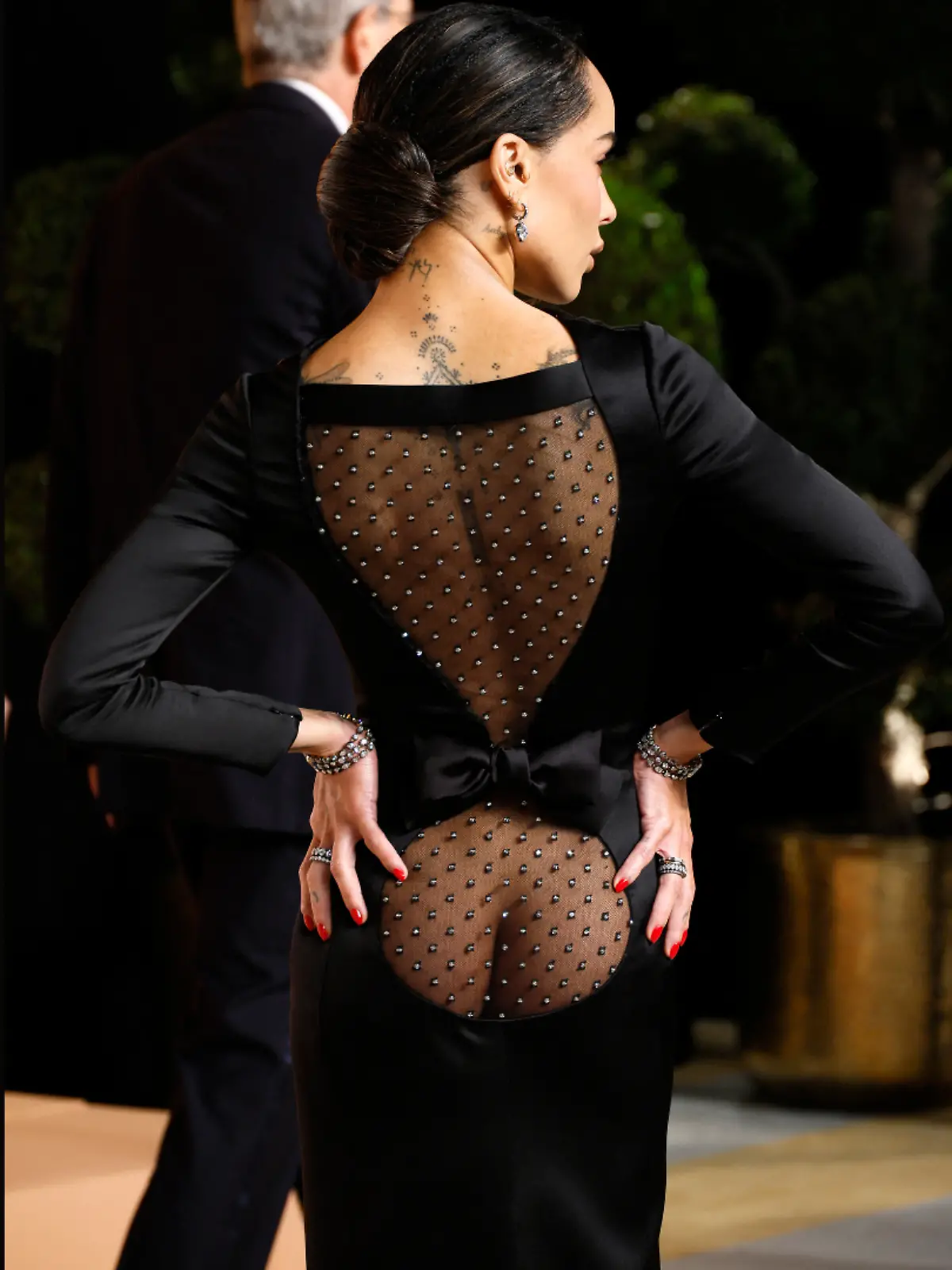 Zoë Kravitz lässt tief blicken