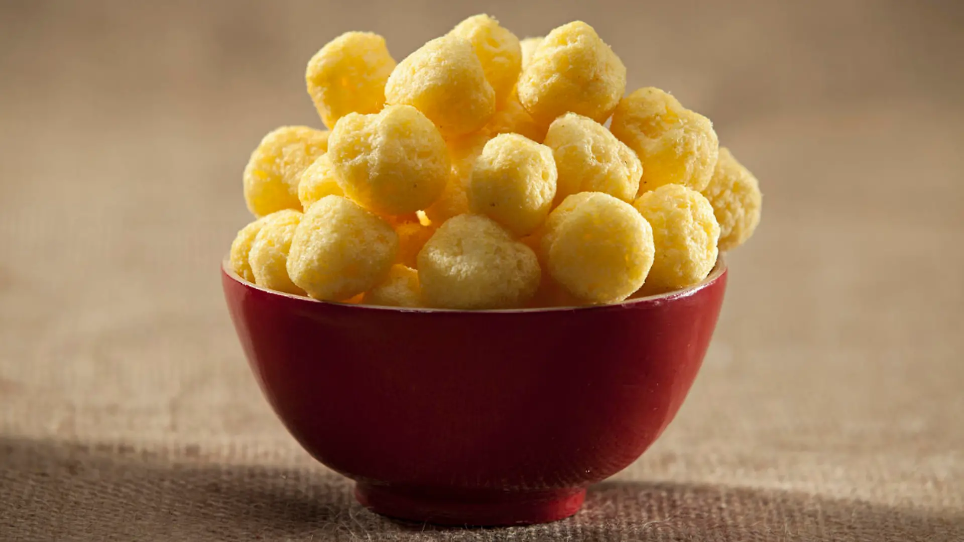 Ball corn chip.