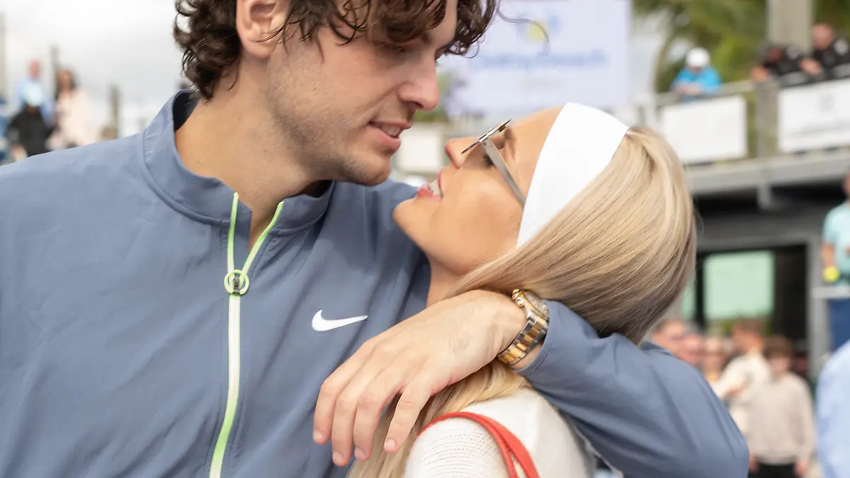 Morgan Riddle und Taylor Fritz gelten als (Tennis-)Traumpaar.