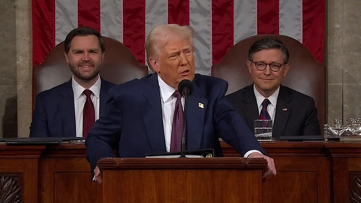 "Amerika ist zurück" Trump-Rede vor Repräsentantenhaus