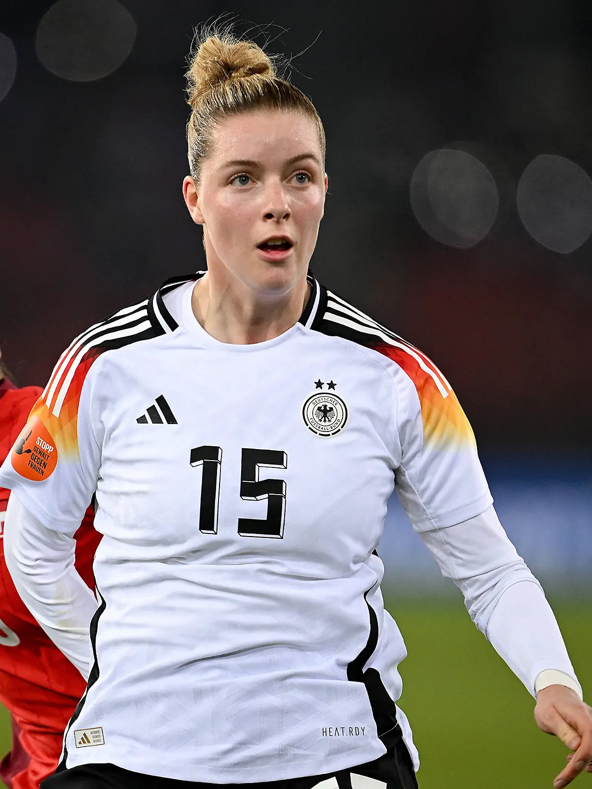 Alara Sehitler während des Nationalmannschafts-Testspiel in Zürich zwischen der Schweiz und Deutschland am 29.11.2024 