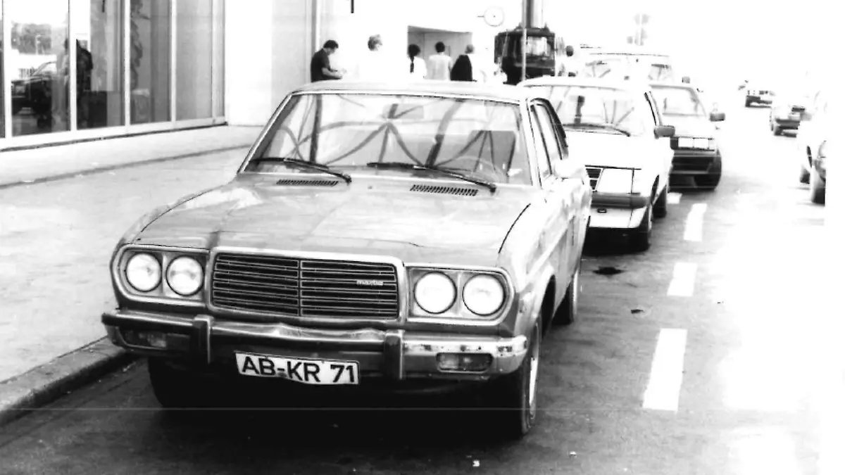 Nazmi Gezgincis Auto am Flughafen Frankfurt