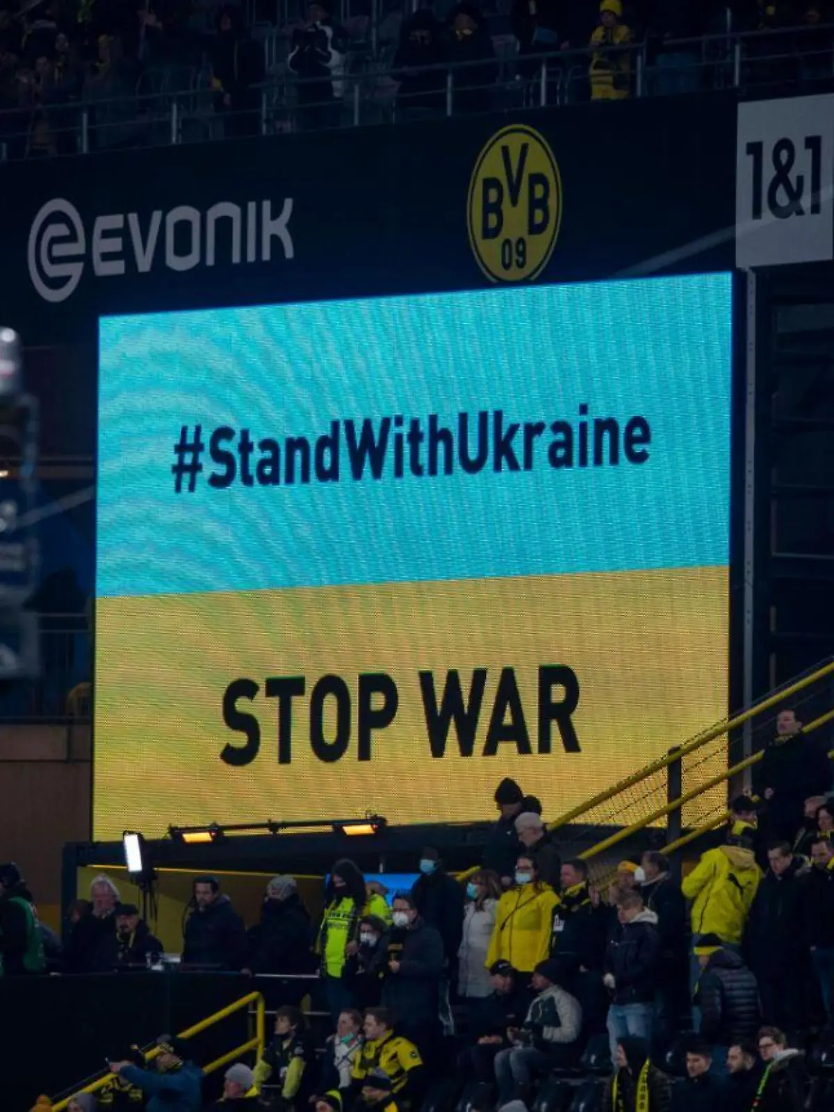 Gegen den Krieg in der Ukraine: Dortmund bezieht Stellung