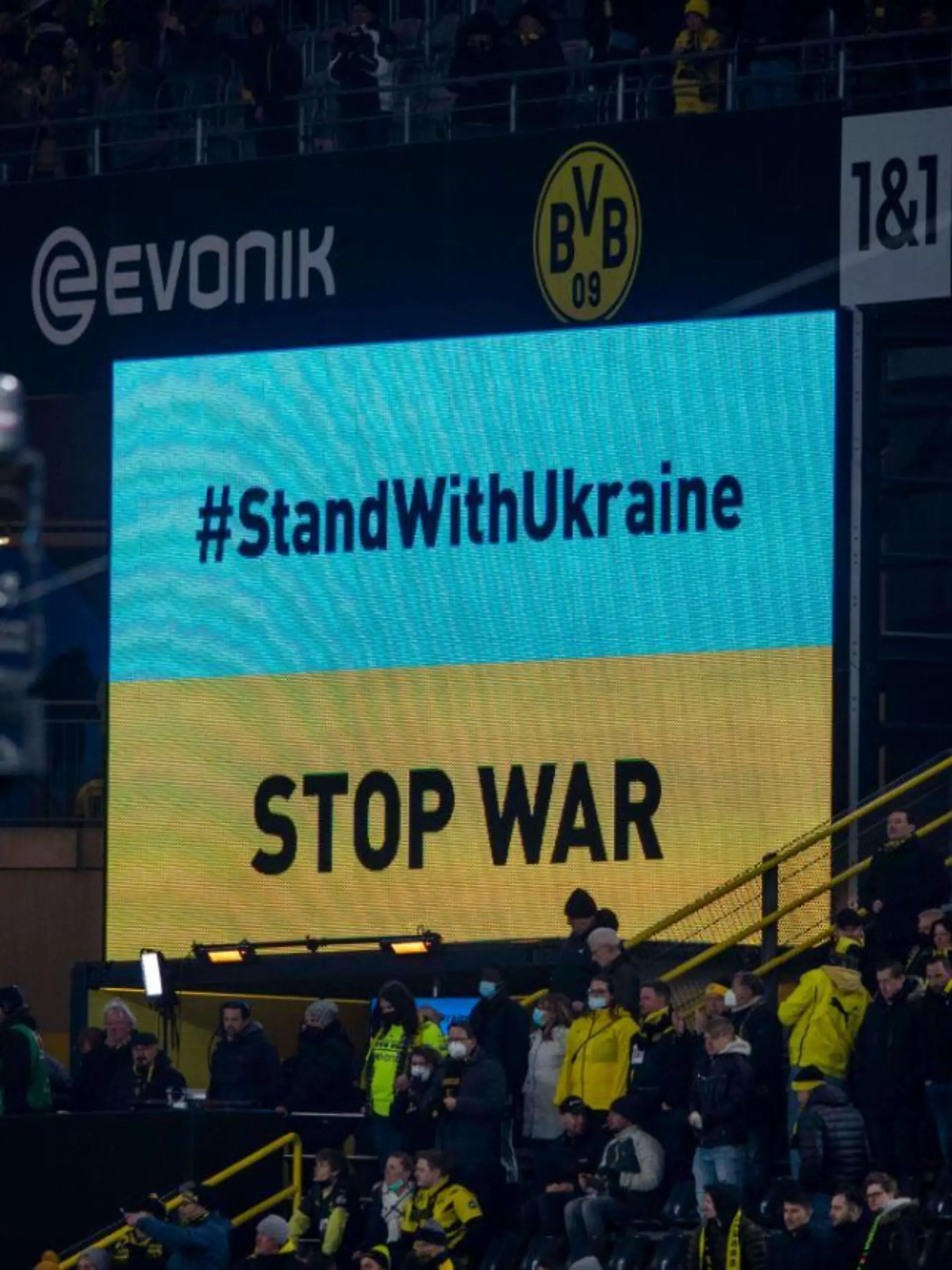Gegen den Krieg in der Ukraine: Dortmund bezieht Stellung