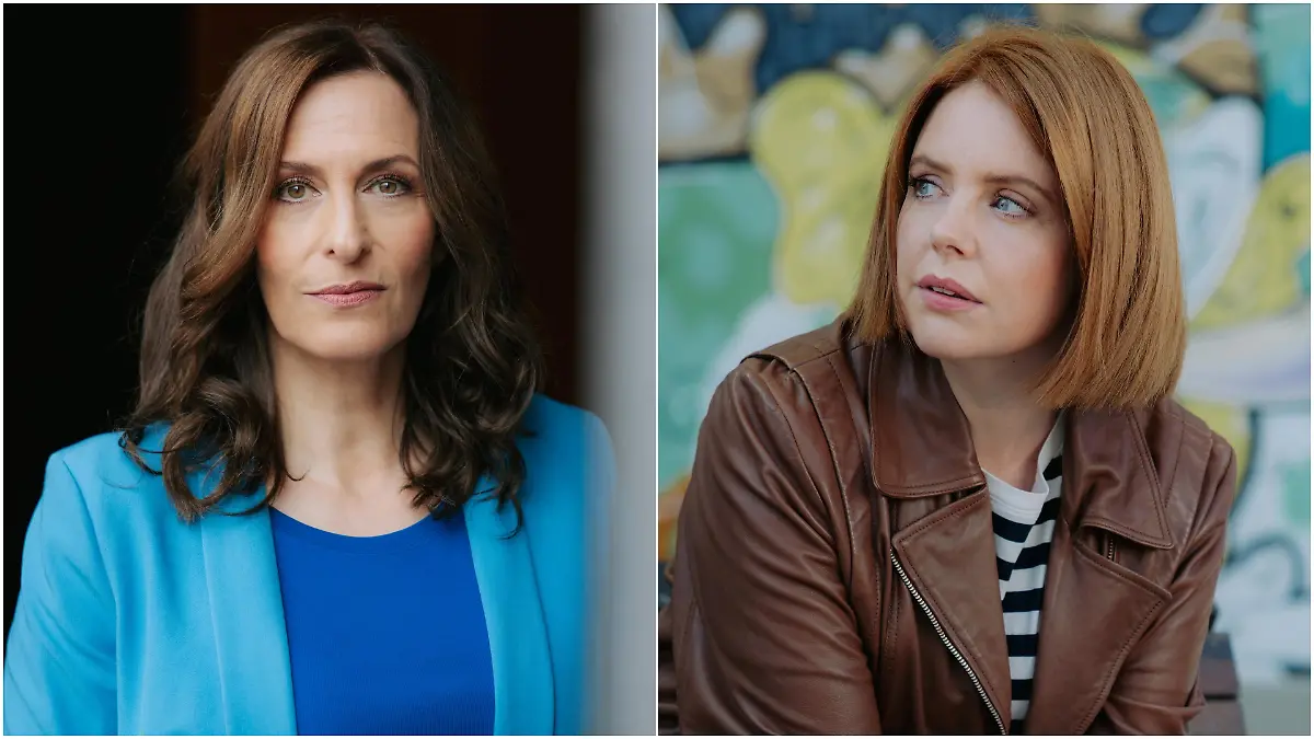Ulrike Frank und Olivia Marei