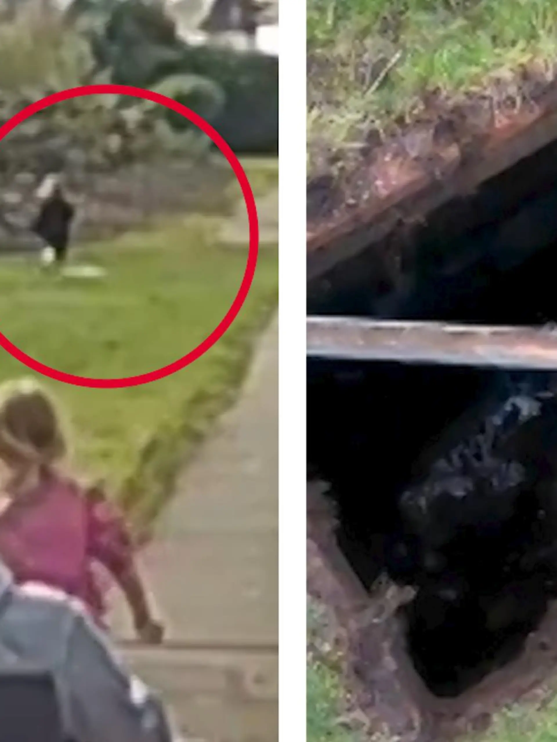 Bild zu: "Kind (3) stürzt in fast zwei Meter tiefen Schacht"