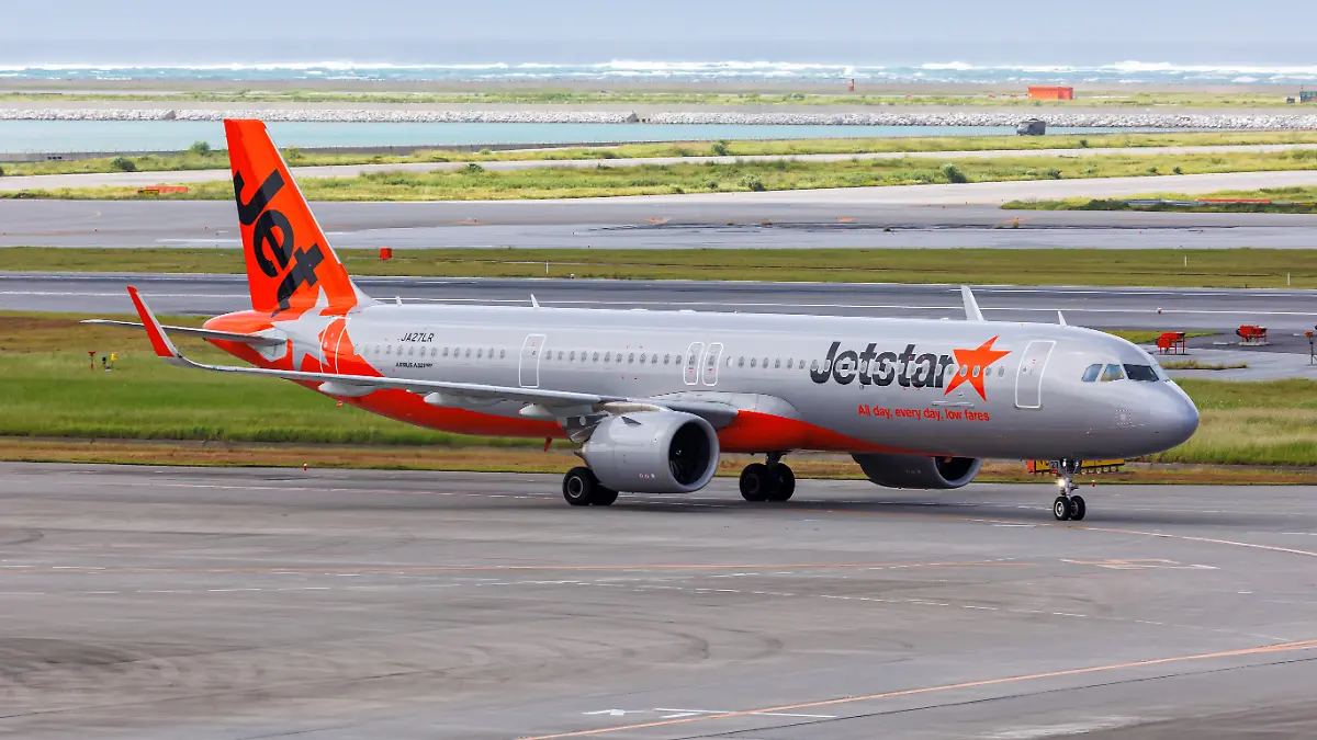 Maschine der Billigairline Jetstar