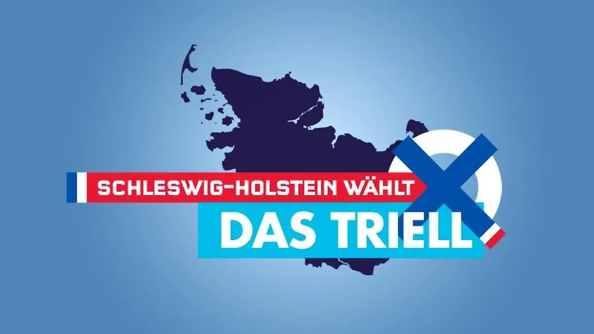 Das Triell zur Landtagswahl Schleswig-Holstein 2022