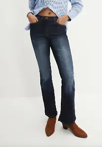 Bootcut Jeans Mid Waist, Stretch