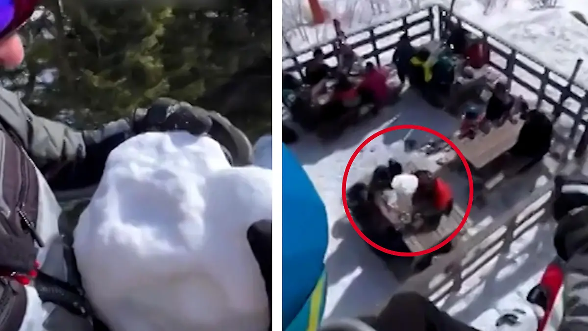 Bild zu: "TikToker wirft Schneeball auf Opa (61) – jetzt droht Knast"