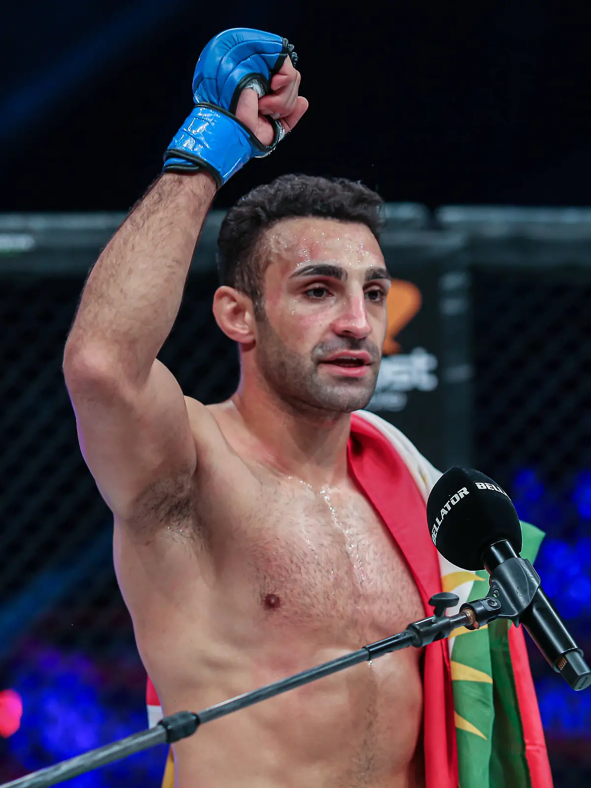 Alan Omer bei MMA Bellator im Jahr 2020