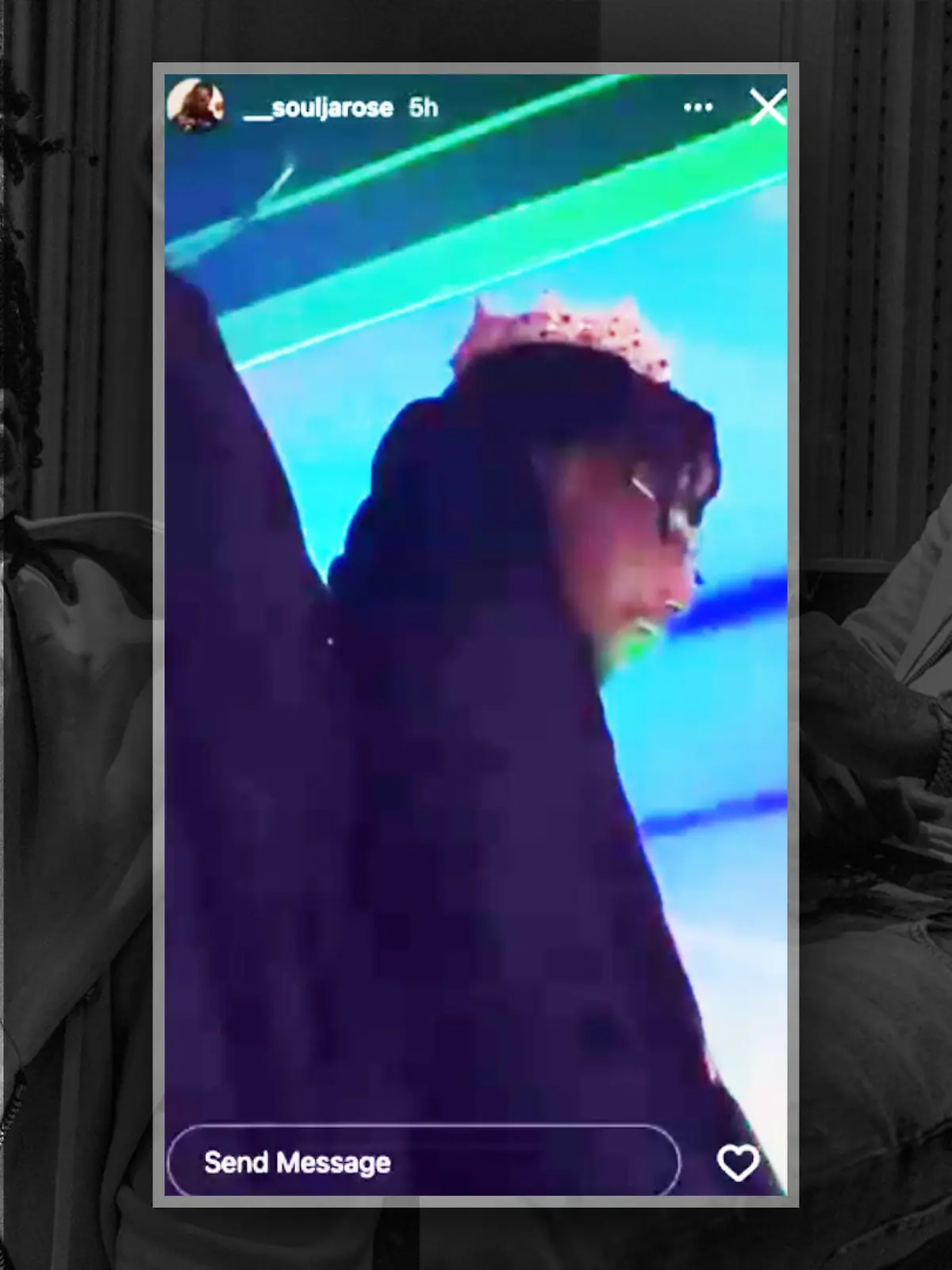Rapper Goonew stand als Leiche auf der Bühne
