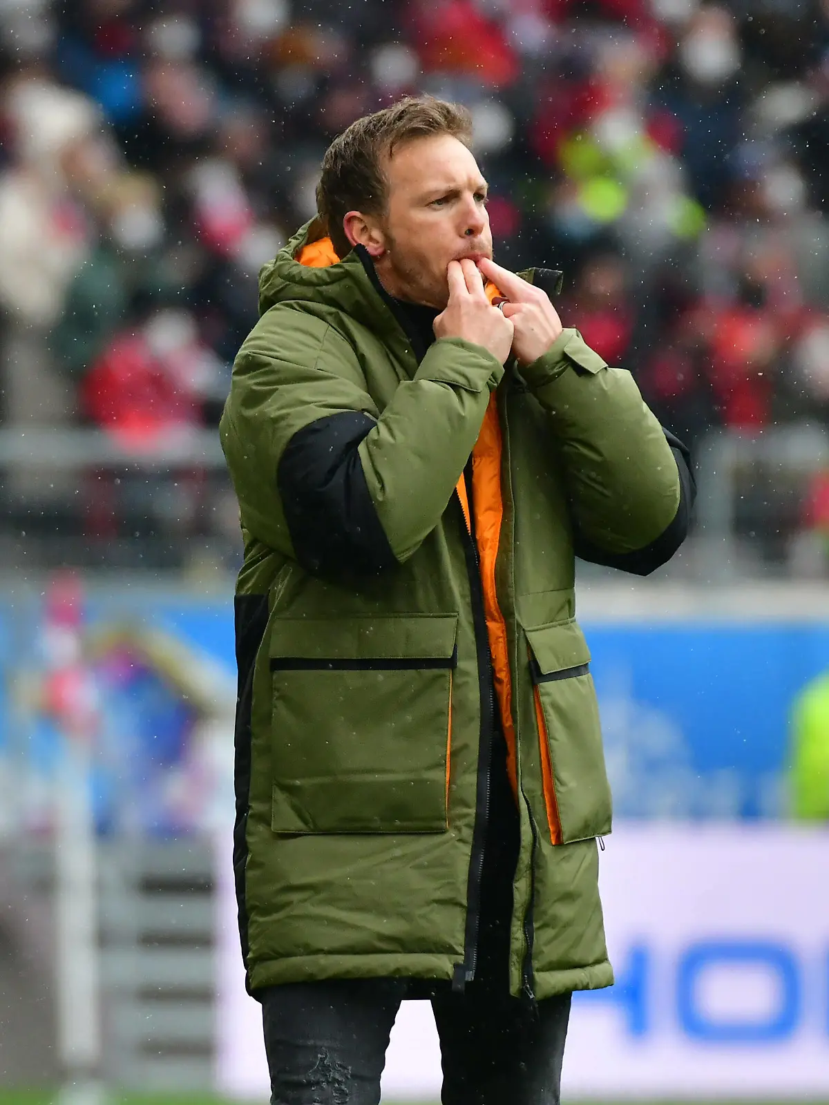 02.04.2022, xblx, Fussball 1.Bundesliga, SC Freiburg - FC Bayern München emspor, v.l. Trainer Julian Nagelsmann FC Bayern Muenchen DFL/DFB REGULATIONS PROHIBIT ANY USE OF PHOTOGRAPHS as IMAGE SEQUENCES and/or QUASI-VIDEO Freiburg *** 02 04 2022, xblx, football 1 Bundesliga, SC Freiburg FC Bayern Munich emspor, v l coach Julian Nagelsmann FC Bayern Muenchen DFL DFB REGULATIONS PROHIBIT ANY USE OF PHOTOGRAPHS as IMAGE SEQUENCES and or QUASI VIDEO Freiburg 