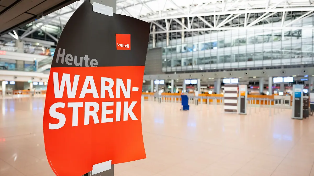 Am Hamburger Flughafen fallen heute die Flüge aus. (Symbolfoto).