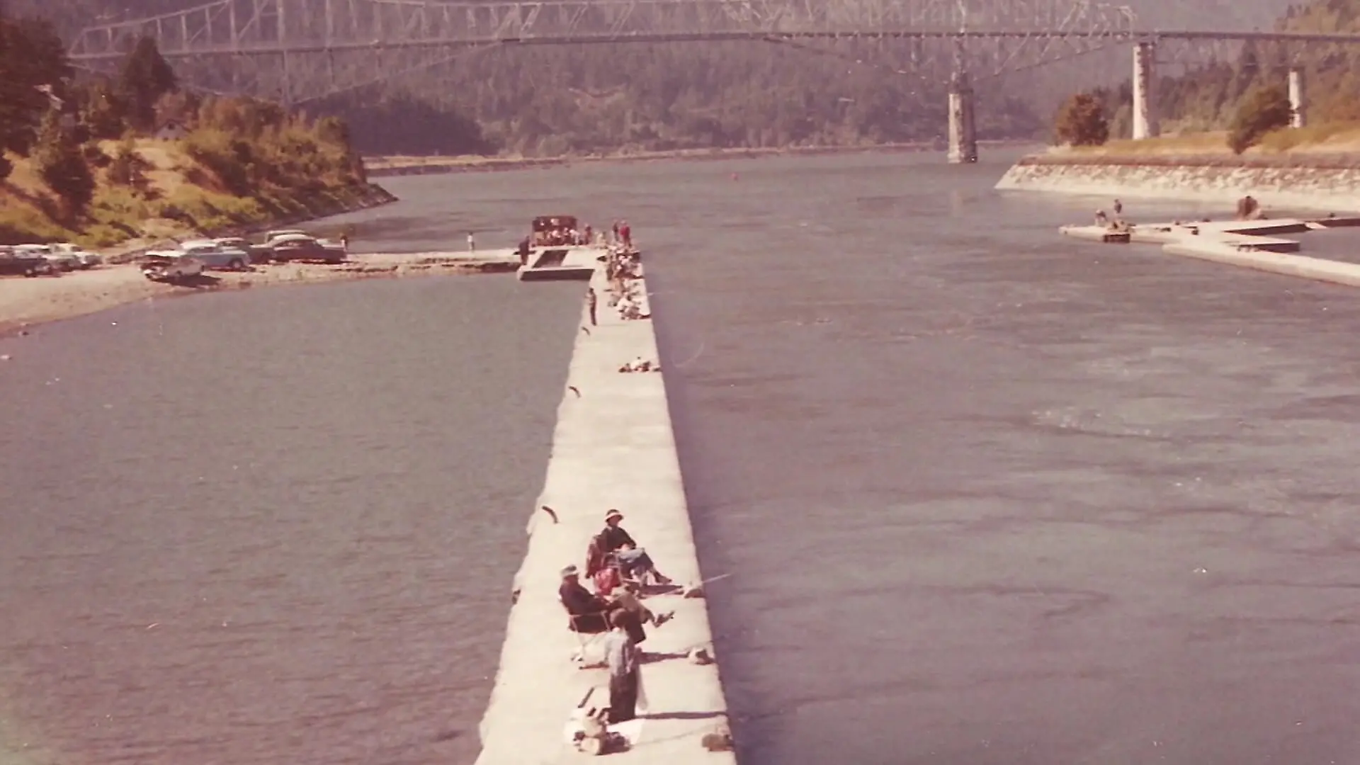 Columbia River in den 1950er-Jahren 