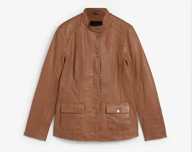 Lederjacke aus Lammnappa