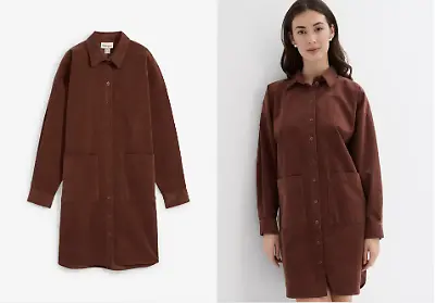 Minikleid aus feinem Cord