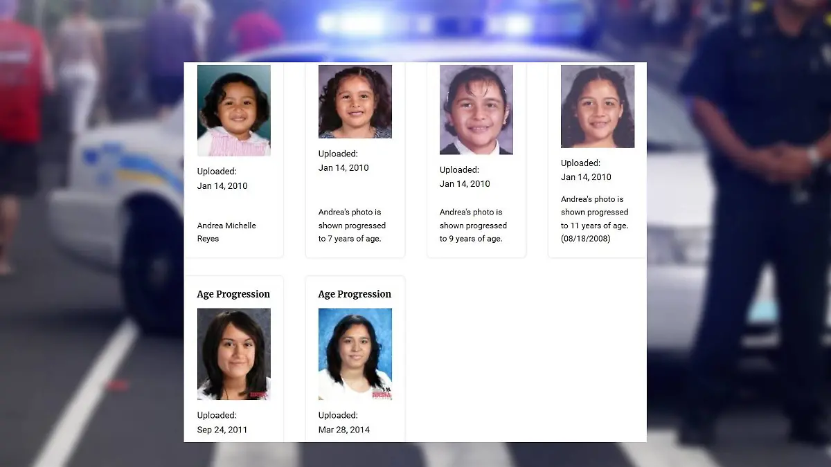 Das National Missing and Unidentified Persons System (NamUs) ist ein nationale Datenbank für Vermisste in den USA. Dort wurden regelmäßig aktualisierte Aufnahmen des mutmaßlichen Aussehens der Entführten veröffentlicht.  