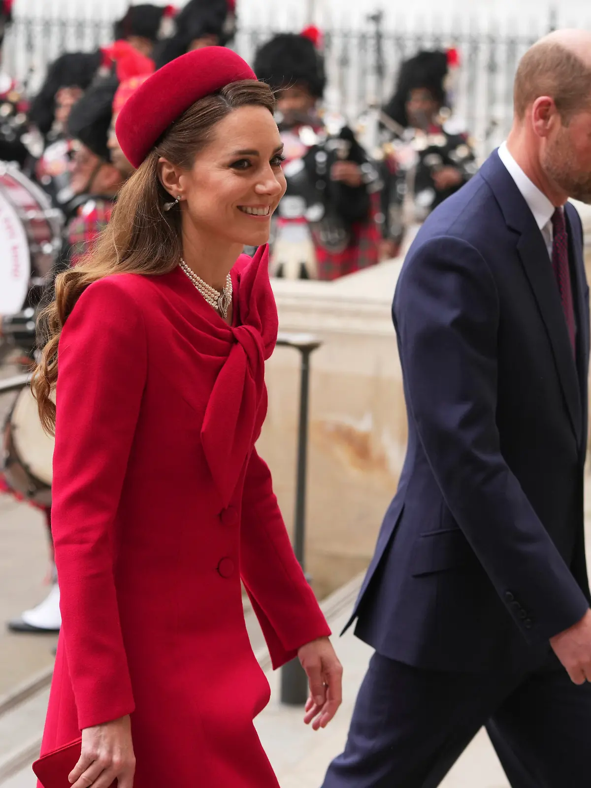 Bild zu: "Prinzessin Kate strahlt zum Commonwealth-Day"