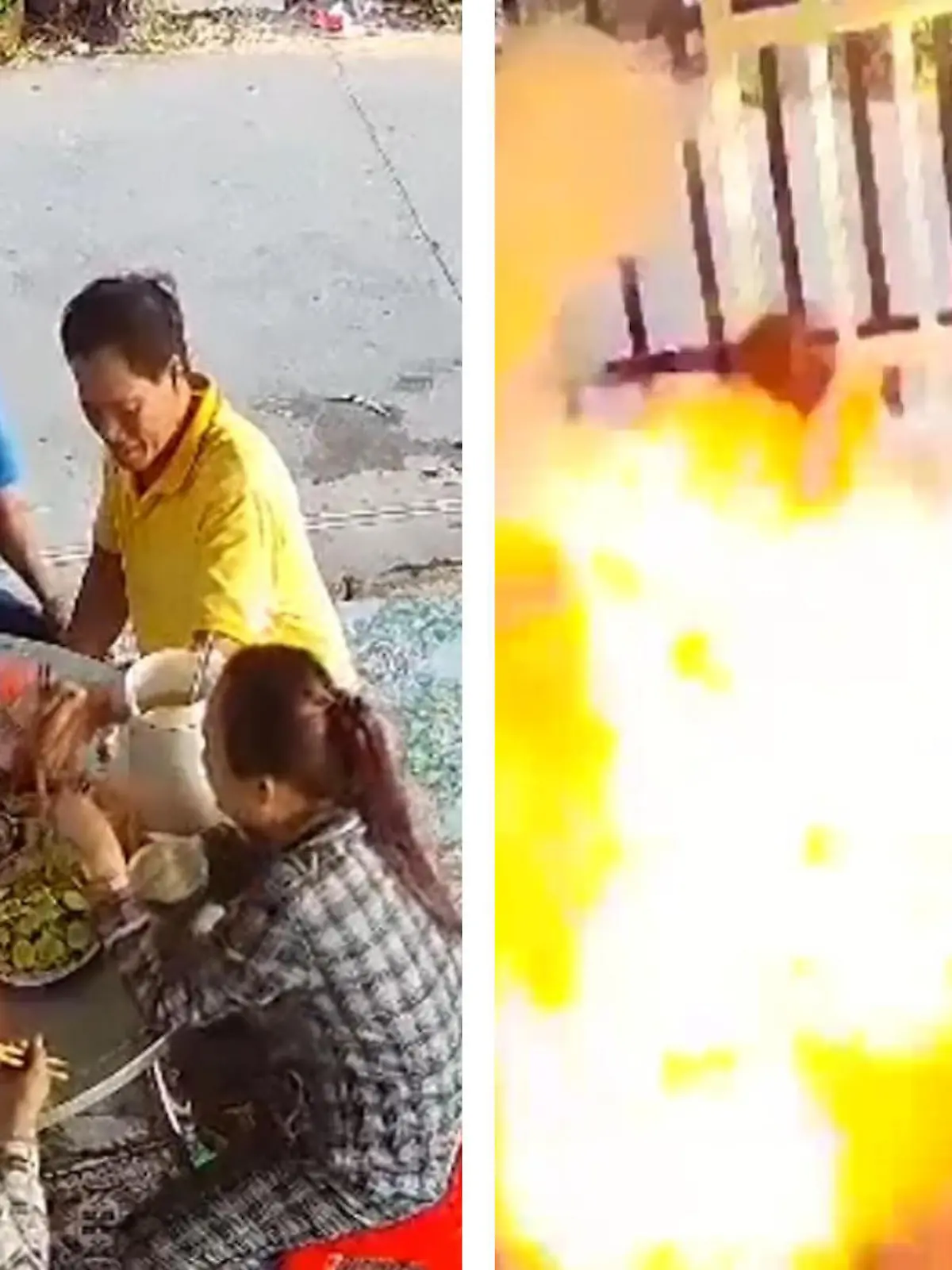 Bild zu: "Familie genießt Abendessen – dann explodiert der Herd"
