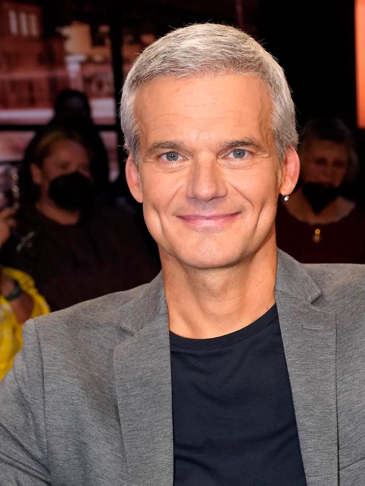 Thorsten Schröder bei der Aufzeichnung der MDR/rbb-Talkshow ‘Riverboat’ im Studio A im RBB-Fernsehzentrum. Berlin, 04.11.2022.