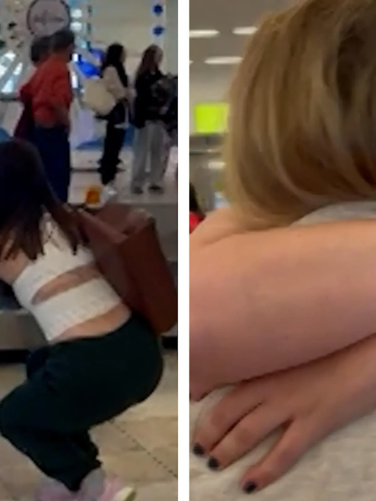 Abigail denkt, dass ihr Koffer gestohlen wird - doch es ist ihre beste Freundin.