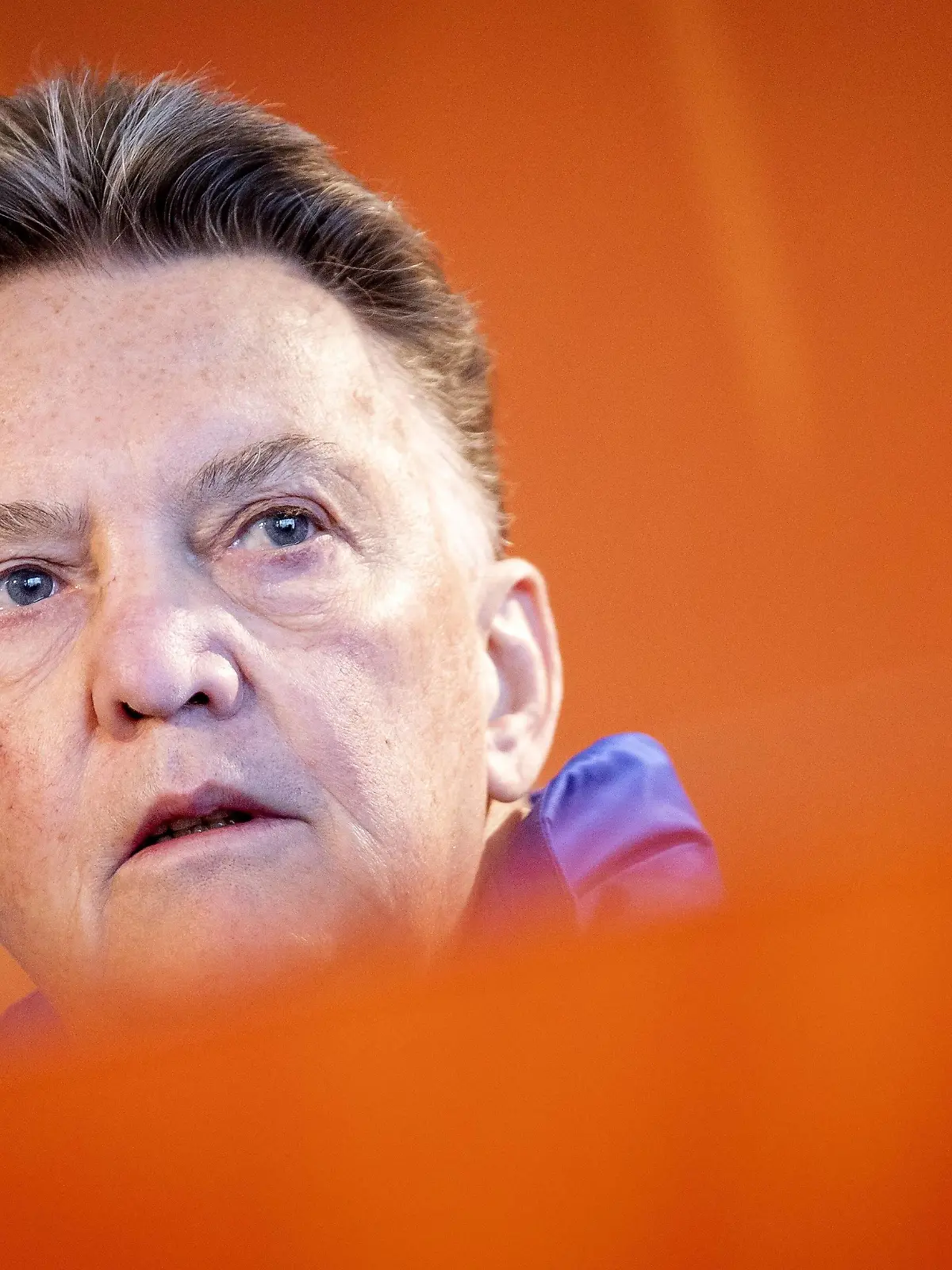 ZEIST - National coach Louis van Gaal during a press conference, PK, Pressekonferenz of the Dutch national team, Nationalteam on the KNVB Campus on March 28, 2022 in Zeist, the Netherlands. The Dutch national team is preparing for the friendly against Germany. KOEN VAN WEEL International Friendly, Länderspiel, Nationalmannschaft 2021/2022 xVIxANPxSportx/xxANPxIVx *** ZEIST National coach Louis van Gaal during a press conference of the Dutch national team on the KNVB Campus on March 28, 2022 in Zeist, the Netherlands The Dutch national team is preparing for the friendly against Germany KOEN VAN WEEL International Friendly 2021 2022 xVIxANPxSportx xxANPxIVx 446221644 originalFilename: 446221644.jpg