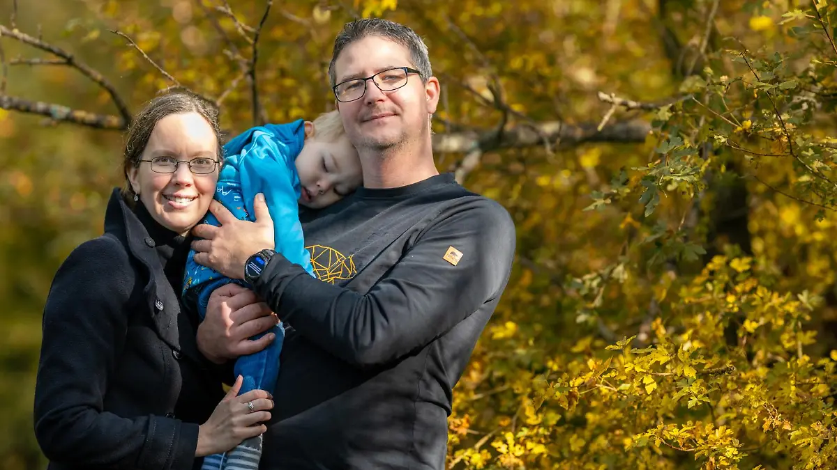 Der zweijährige Jan aus Worms leidet am seltenen Gendefekt TMEM63B.