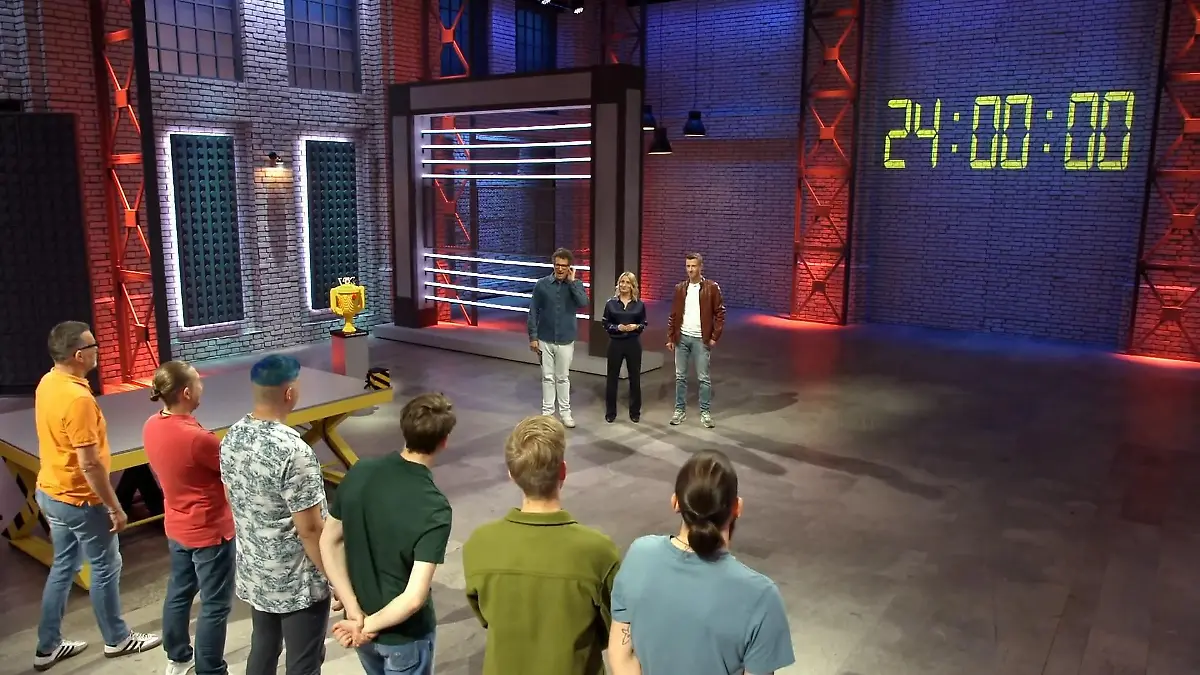 Die Teams bauen nach eigenen Ideen In 24 Stunden