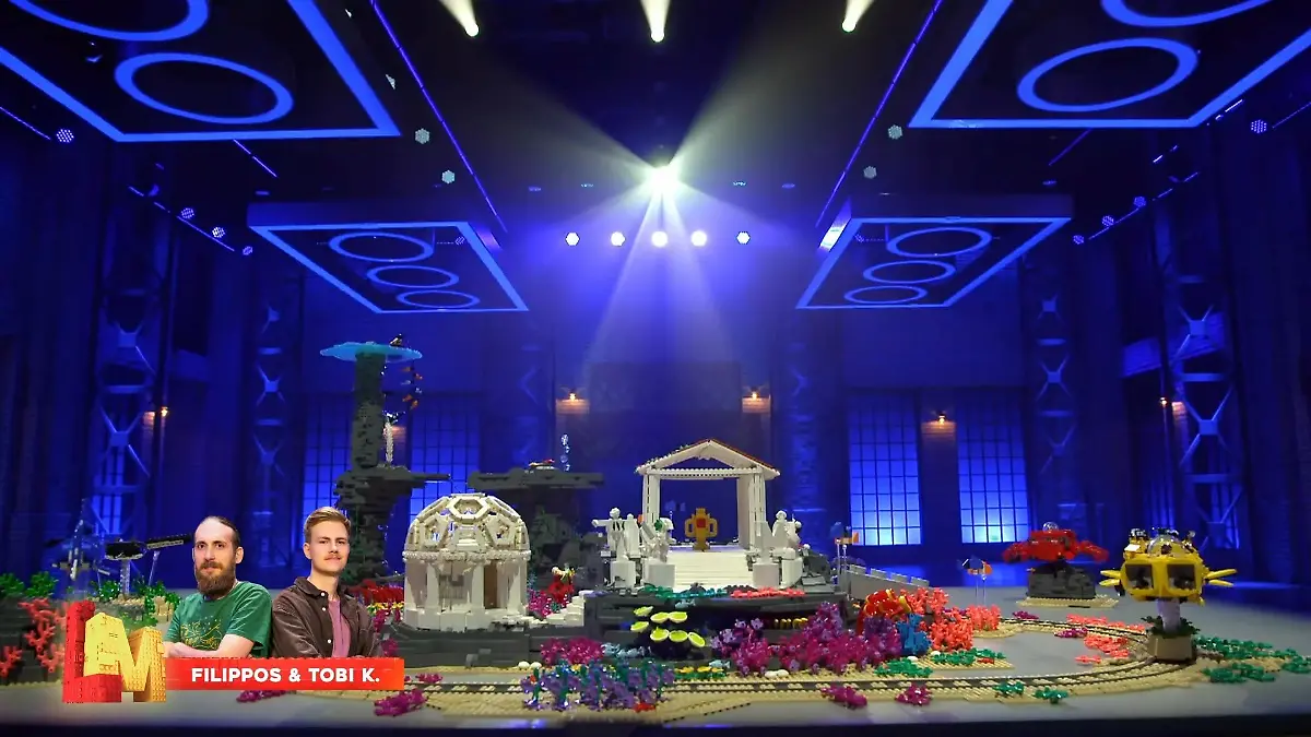 Filippos und Tobi präsentieren ihre bunte Welt Unterwassertraum
