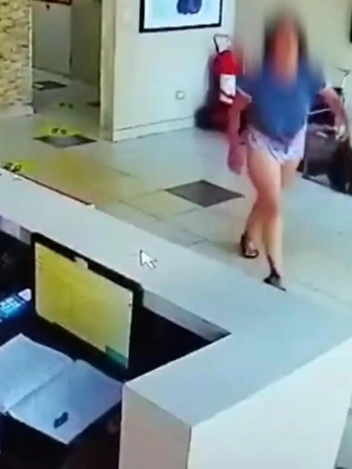 Bild zu: "Halbnackt & betrunken! Frau verprügelt Sicherheitsbeamten"