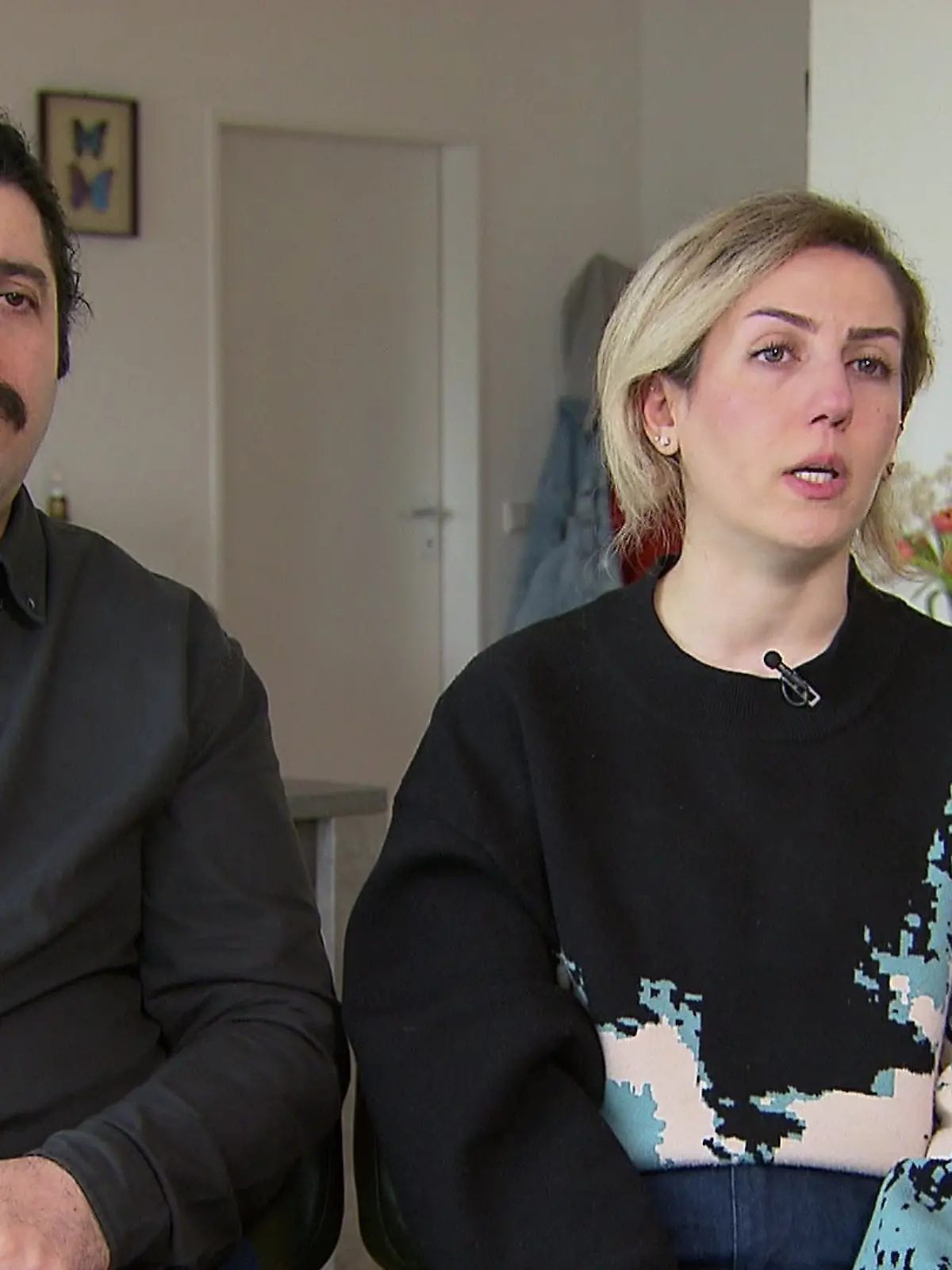 Amir (l.) und Hadis Jahanian-Najafabadi 