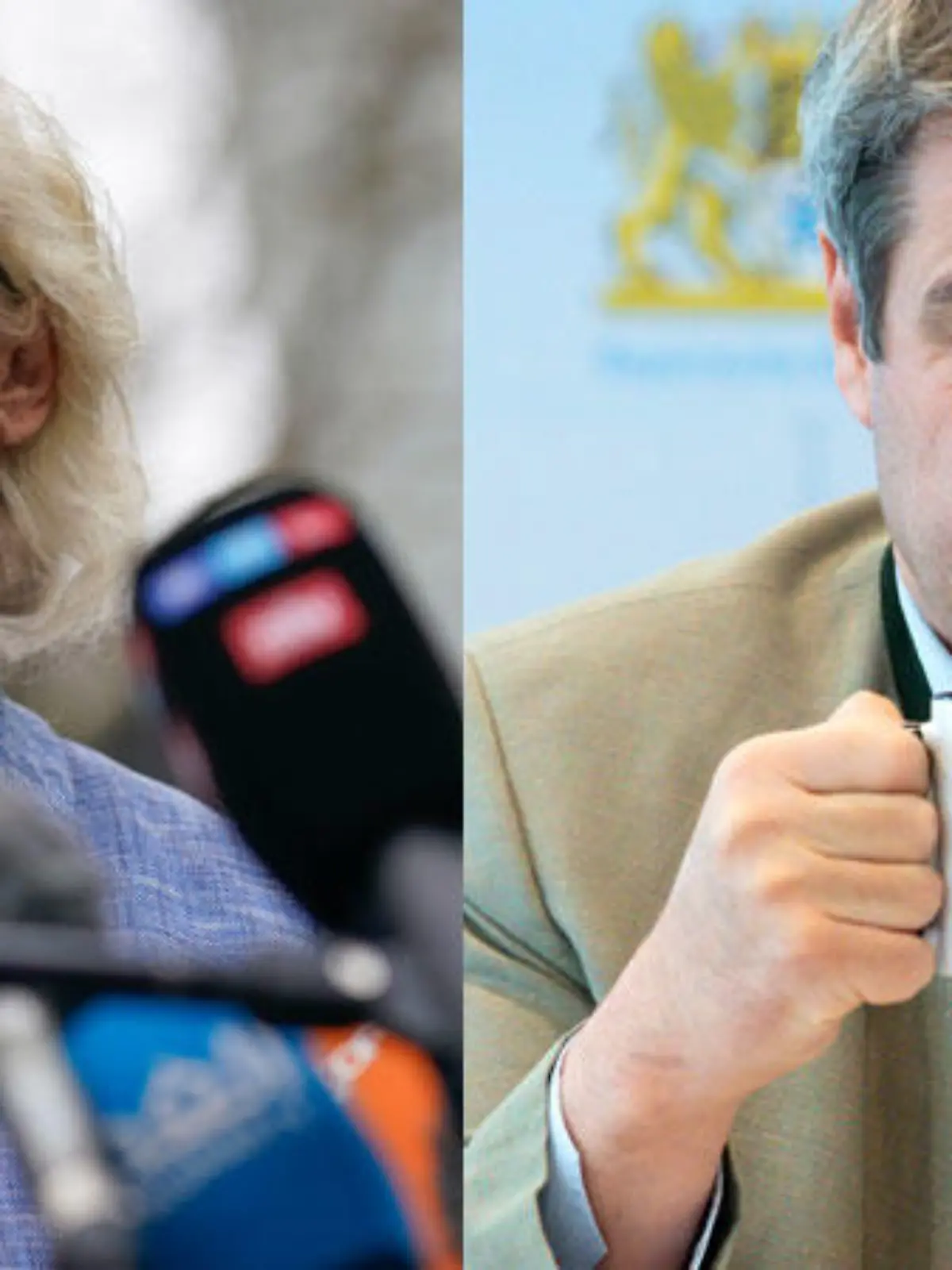 CSU-Chef Markus Söder fordert die Entlassung von Bundesverteidigungsministerin Christine Lambrecht.