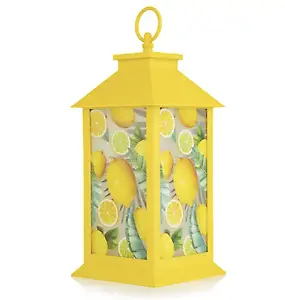 Lumida Casa LED-Laterne mit Früchte-Motiv