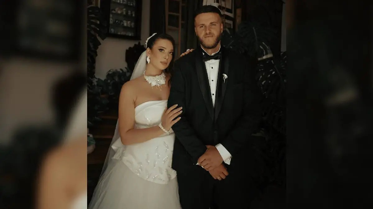 Ani und Ehemann Nika bei ihrer Hochzeit