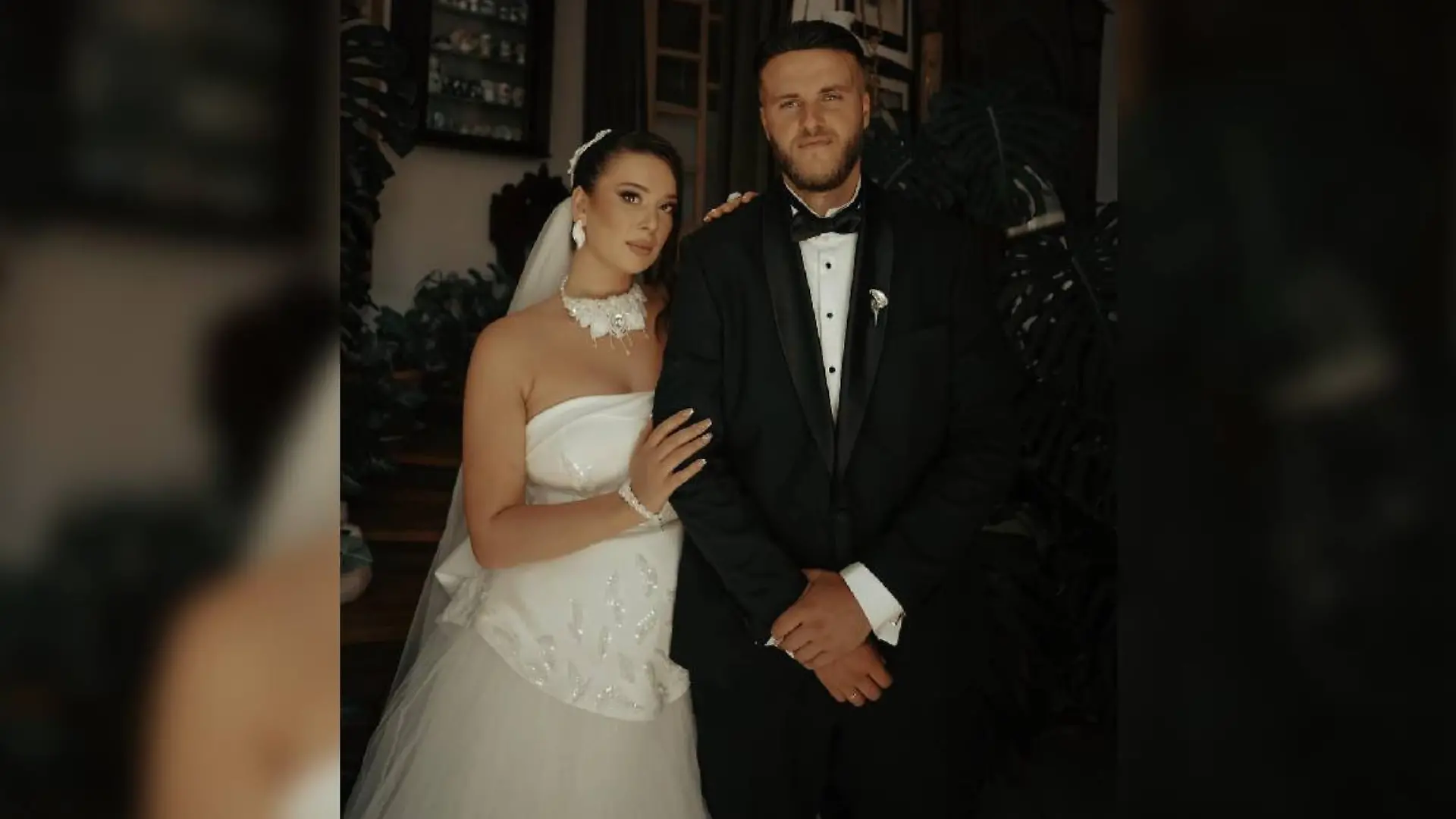 Ani und Ehemann Nika bei ihrer Hochzeit