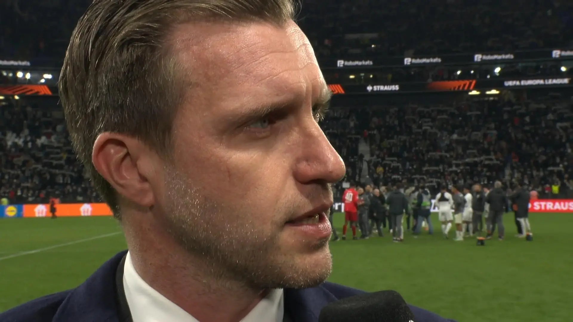 Trotz Eintracht-Sieg! Krösche kritisch Europa League bei RTL