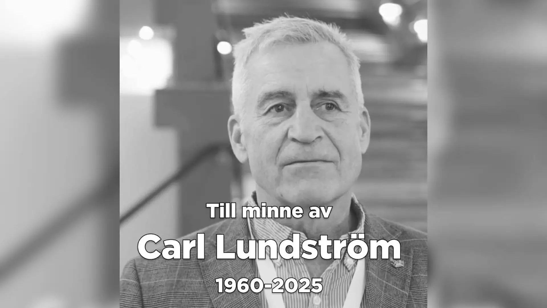 Die rechtspopulistische Partei Alternative för Sverige trauert auf Facebook um Carl Lundström
