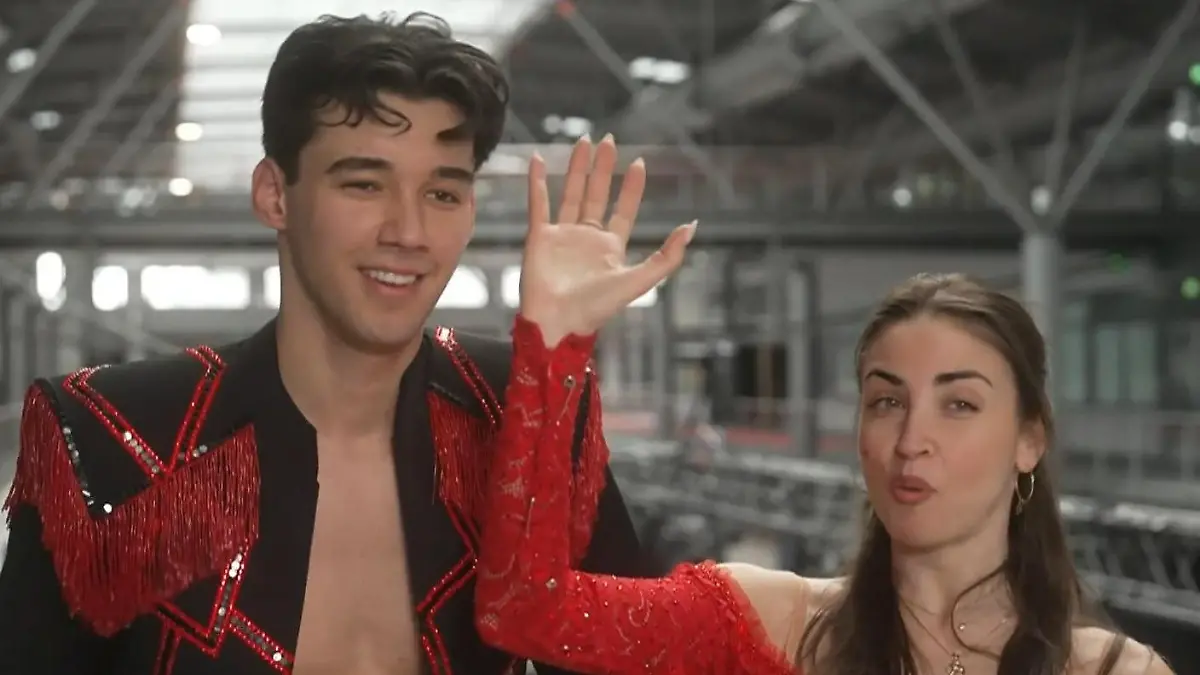 Berührungen, Nähe – wie fühlt sich das an, Ekat und Diego? Let's Dance 2025: Hand am Popo!